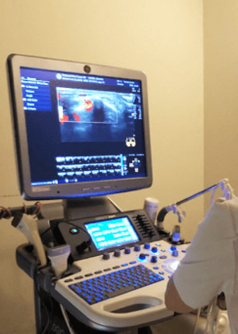 エコーを使った診断