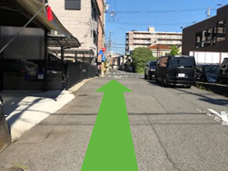 『タイムズ』『三井のリパーク』からのルート6