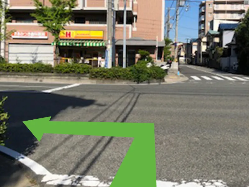 『タイムズ』『三井のリパーク』からのルート7