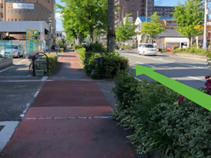 『タイムズ』『三井のリパーク』からのルート8